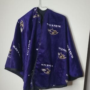 Purple Ravens Tree Skirt